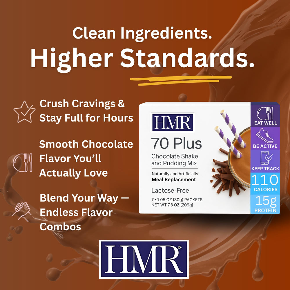 HMR 70 Plus single-serve packet for on-the-go meals