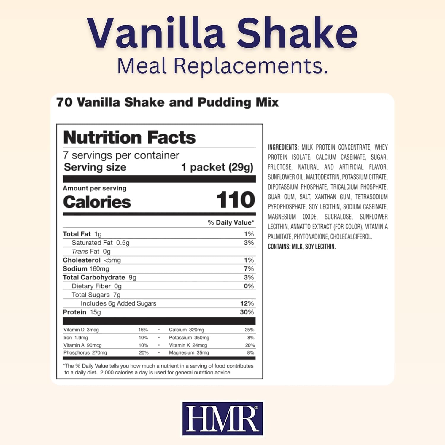 HMR 70 Plus ready-to-mix kit demonstrates versatile meal replacement options