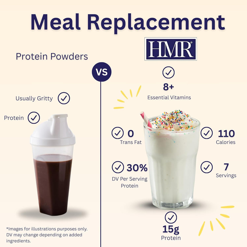 HMR 70 Plus vanilla packaging highlights lactose-free formula for dairy-sensitive shoppers