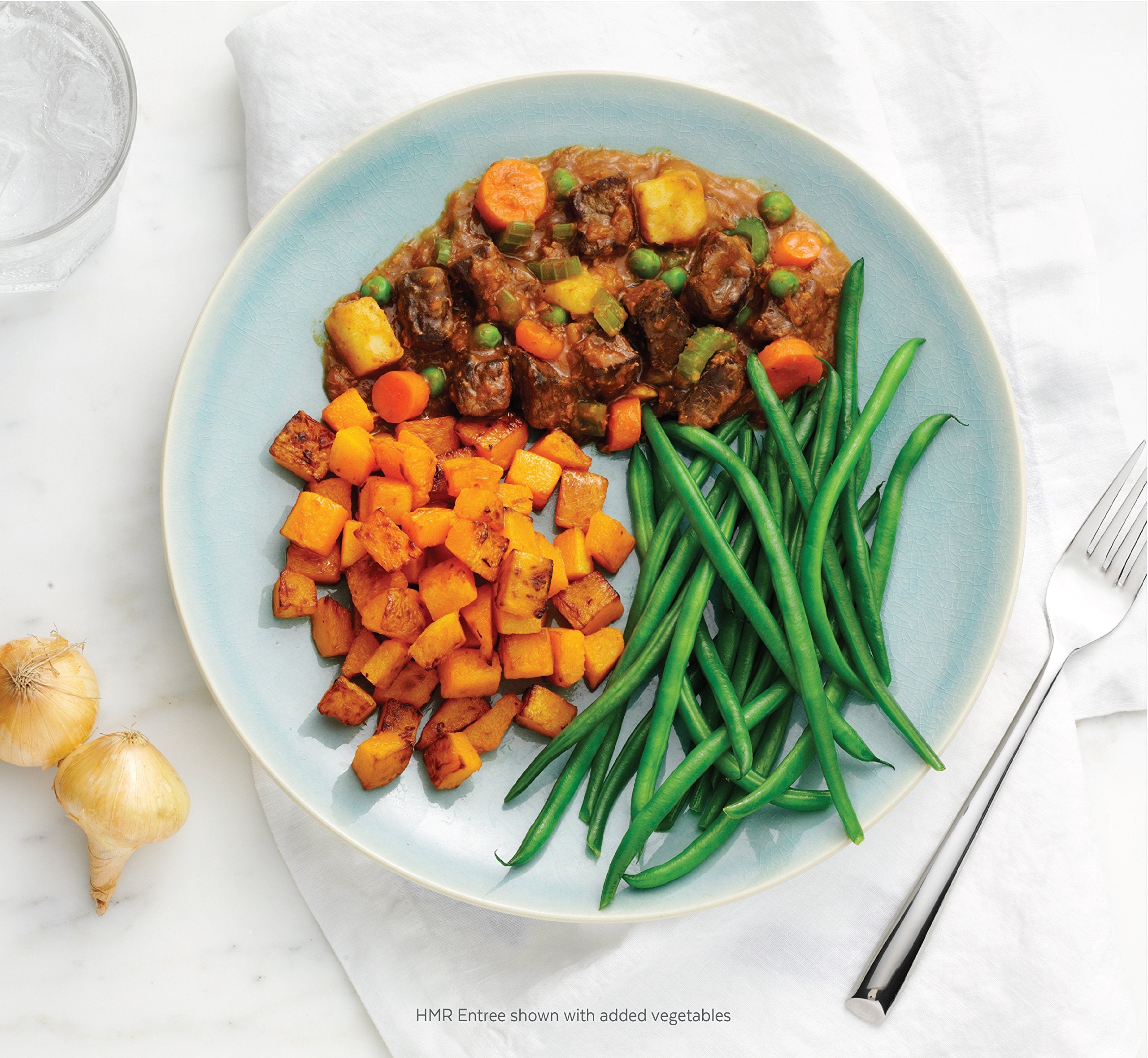 HMR Entrees Vegetable Stew with Beef microwave – heat quickly for a warm meal.