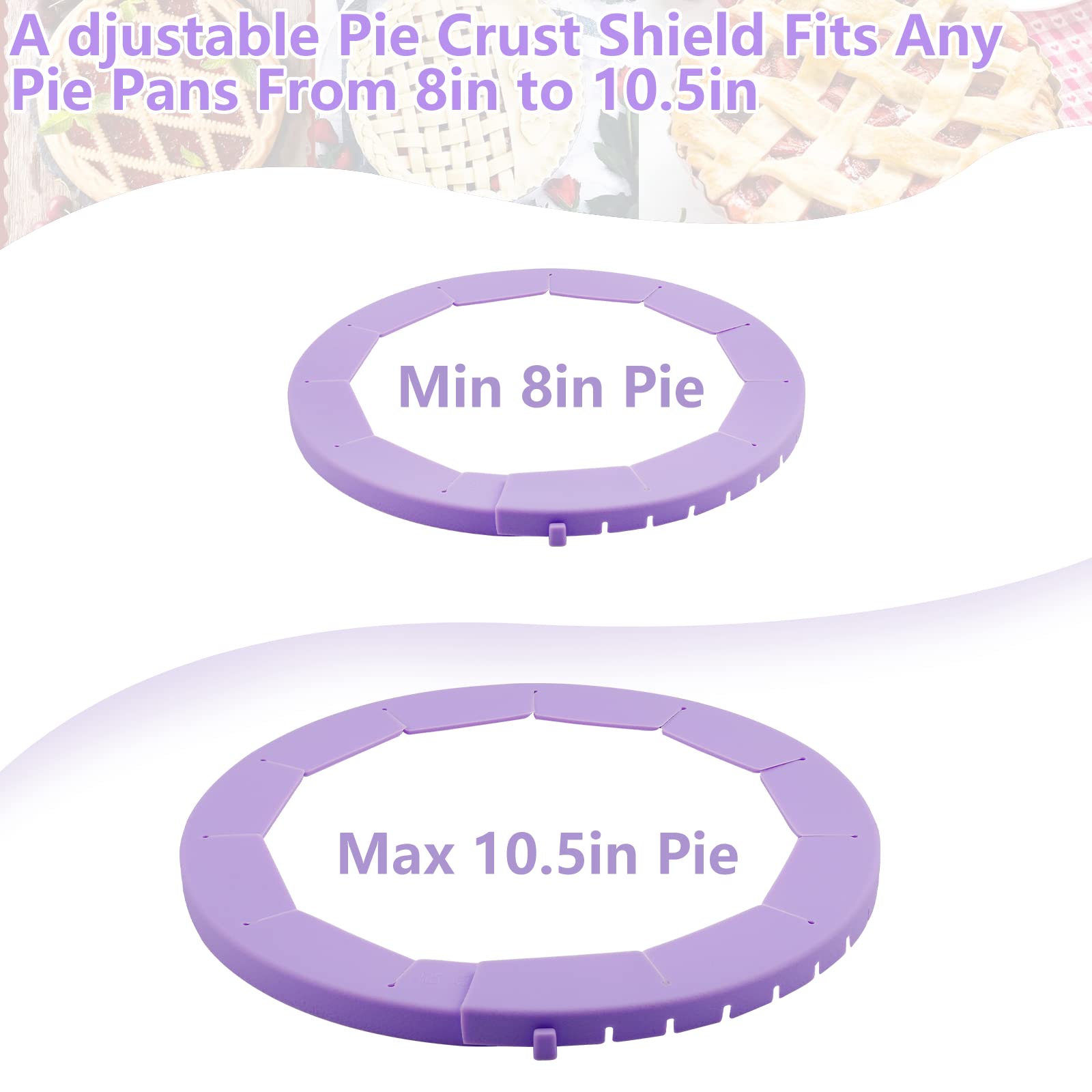 HOHUIGO food-grade silicone maintains crust appearance without foil.