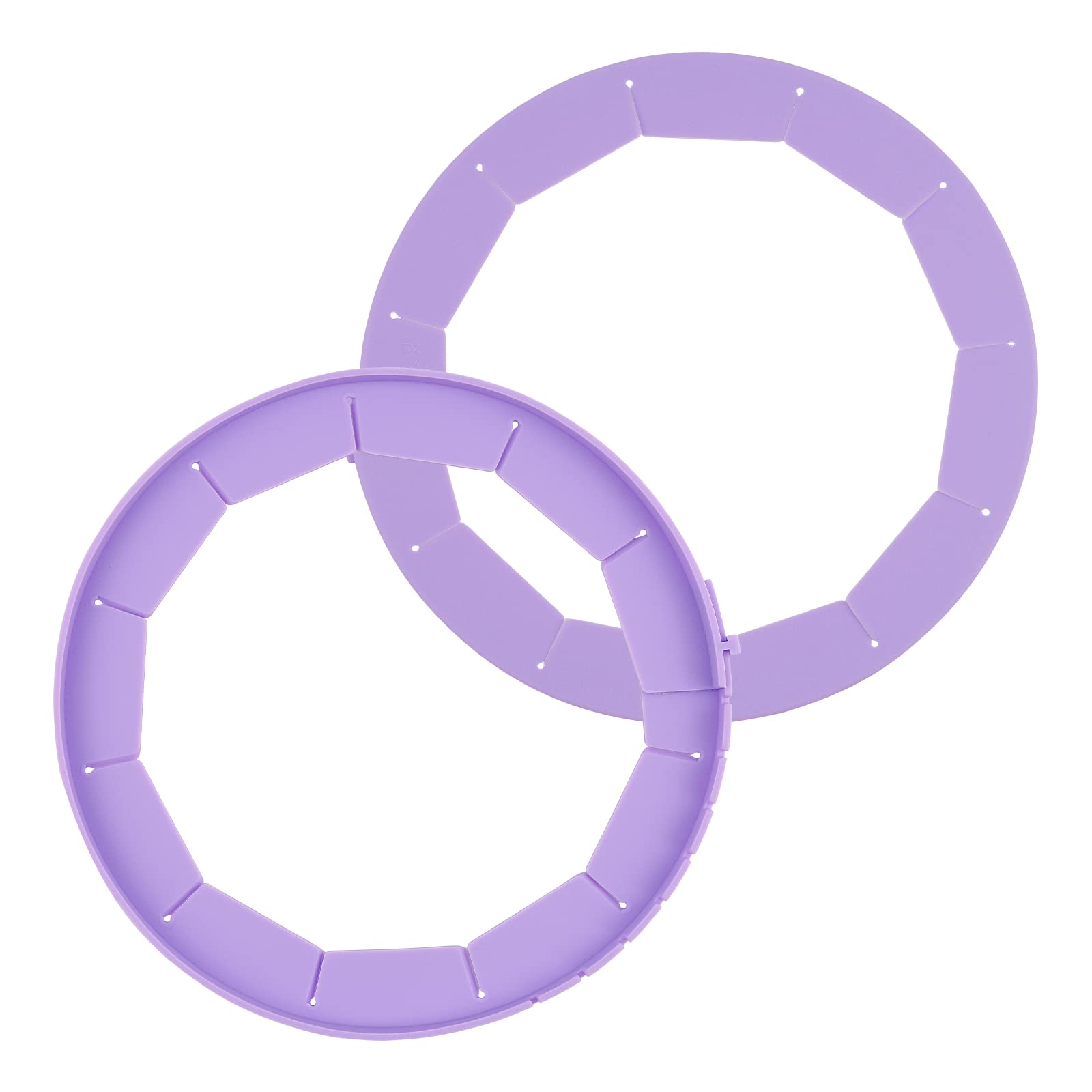 HOHUIGO silicone pie crust shield adjustable fits 8.5 to 10.5 inches for even browning.