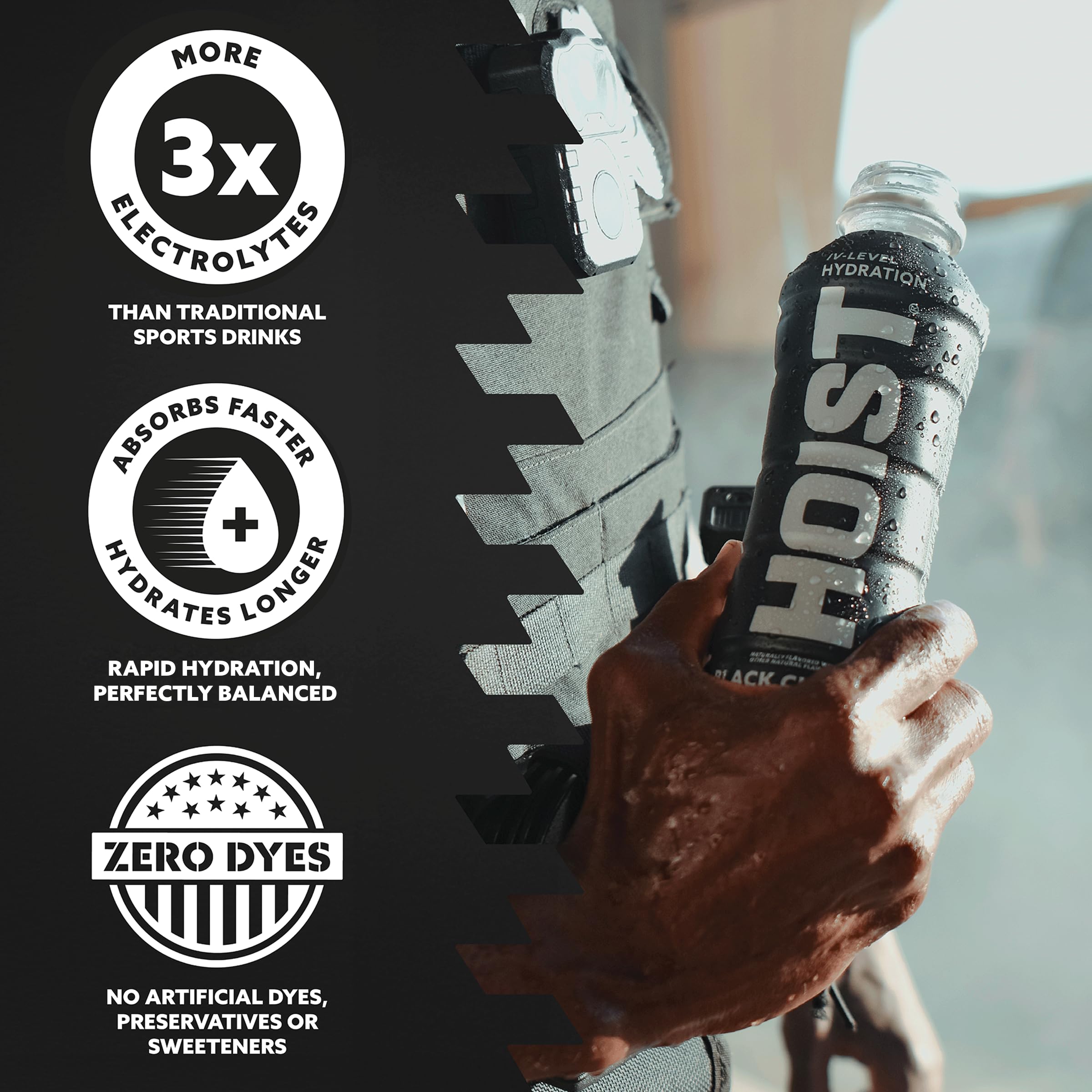 HOIST 12-pack display ready to fuel workouts on the go.