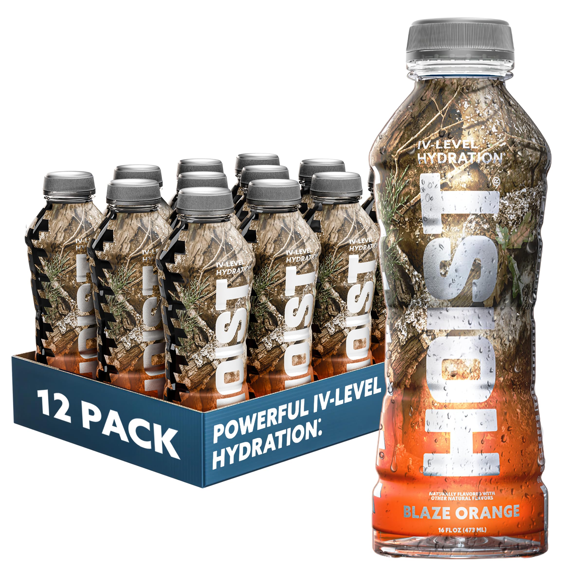 HOIST premium military hydration bottle ideal for rapid hydration during workouts.