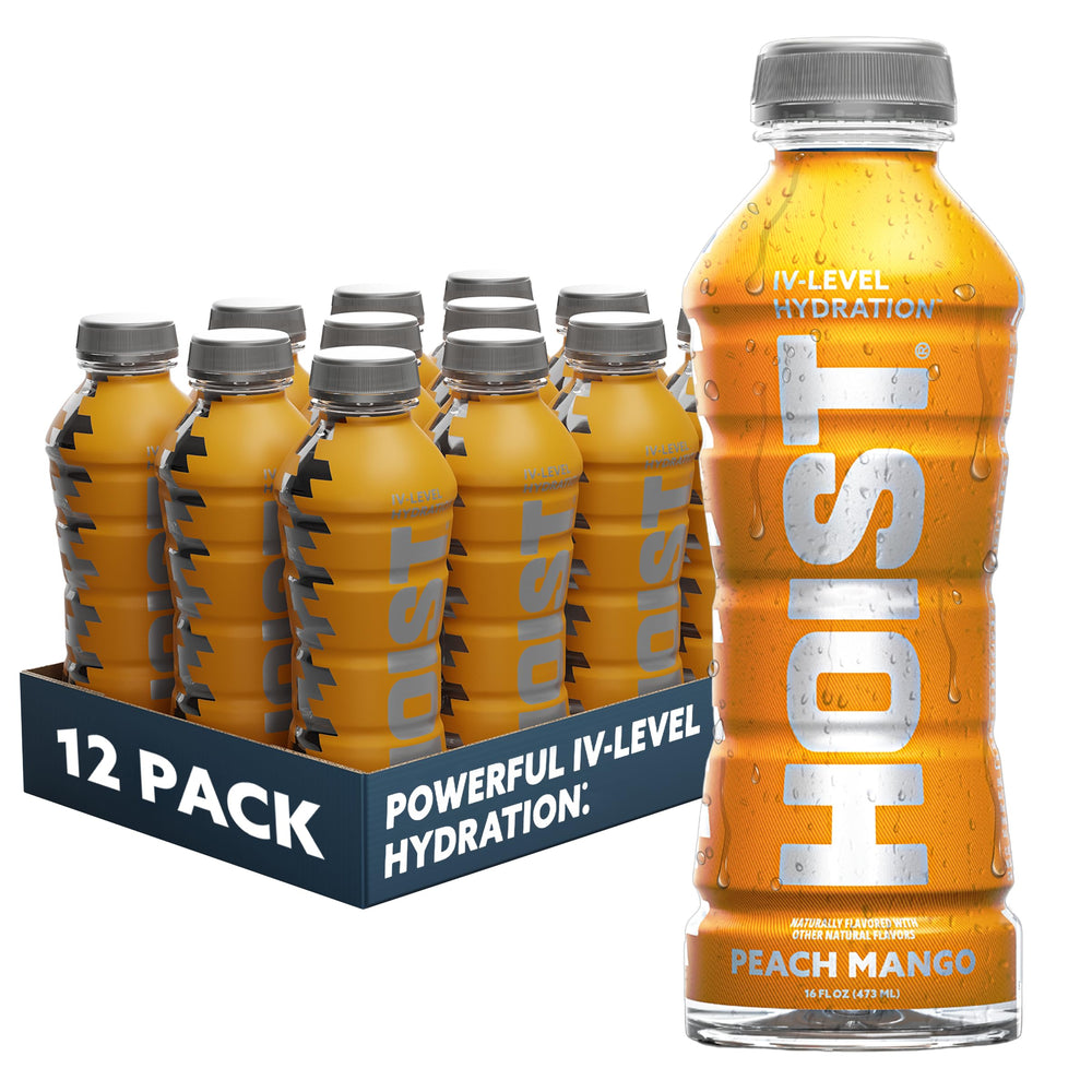 HOIST Premium Military Hydration bottle ready for on-the-go electrolyte replenishment during training.