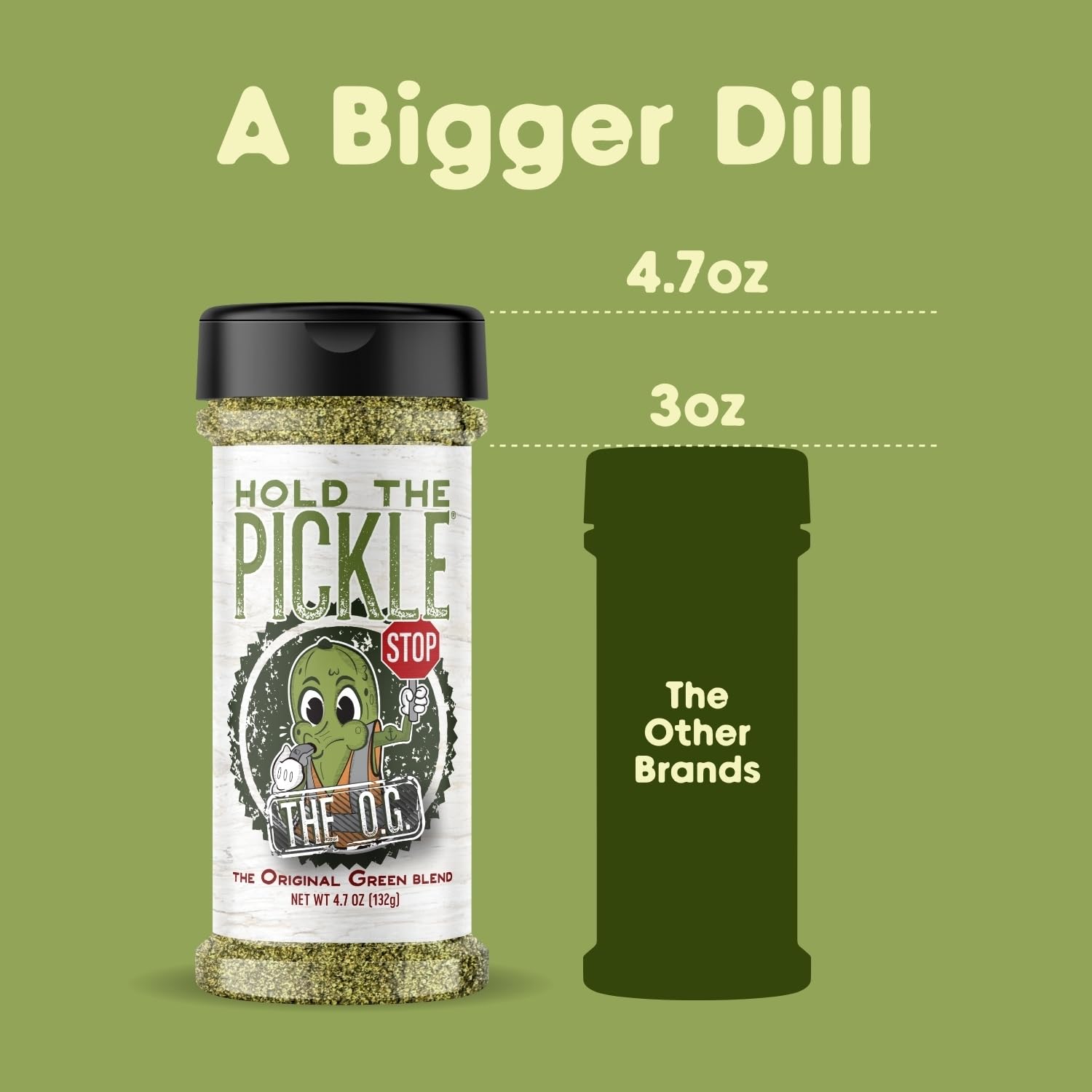 Hold The Pickle O.G. Dill Seasoning sprinkled on popcorn for gourmet crunch.