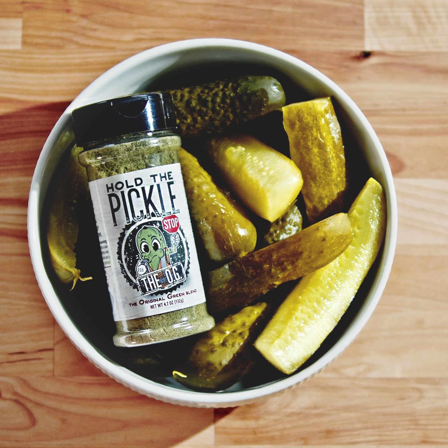 Hold The Pickle O.G. Dill Seasoning on a salad for bright dill lift.