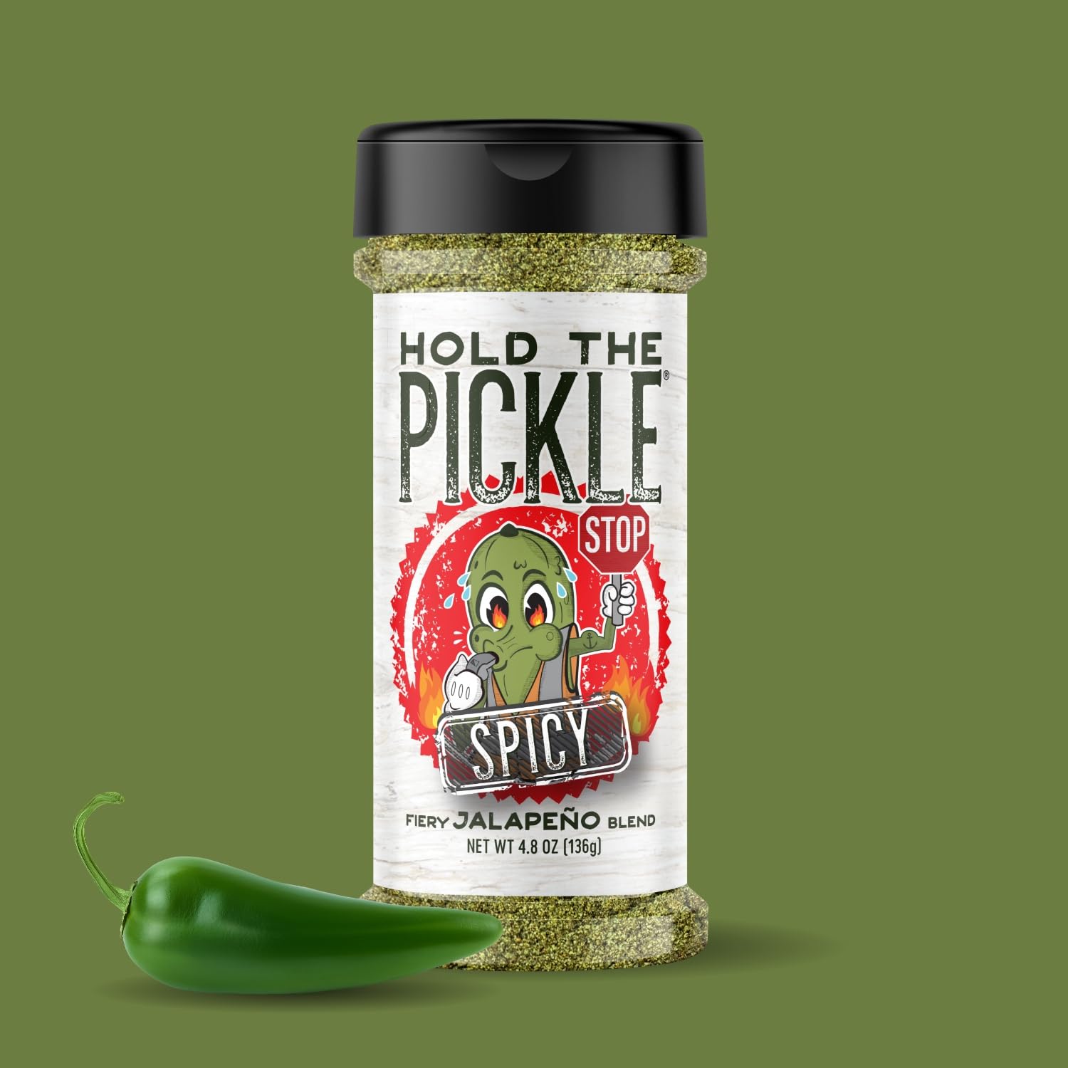 Product on kitchen shelf highlighting organic and kosher certifications.