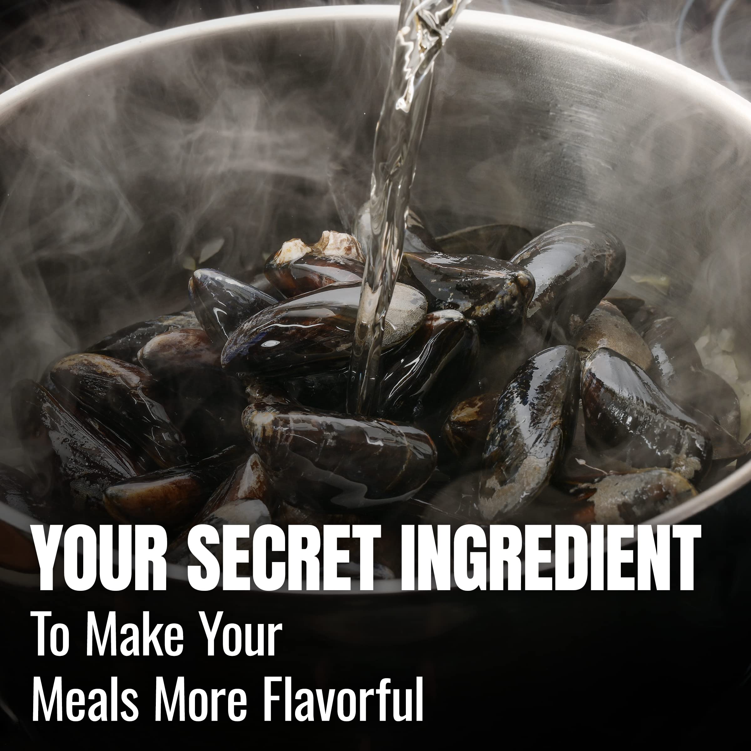 Holland House Cook Wine White deglaze action lifts fond for richer sauces.