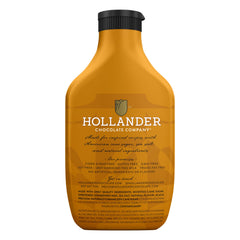 Pour of Hollander Caramel Café Sauce for smooth caramel topping