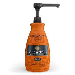 Hollander Pumpkin Pie Sauce bottle with pump for easy topping