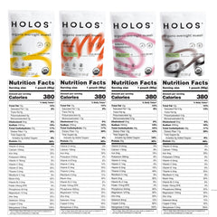 HOLOS Protein Overnight Oats mocha jar illustrating flavorful, quick-morning energy