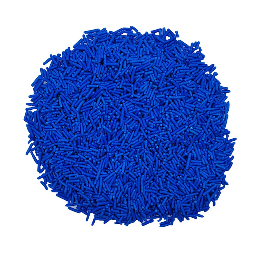 Homankit Blue Jimmies sprinkles brighten cupcakes and cookies with playful flair.