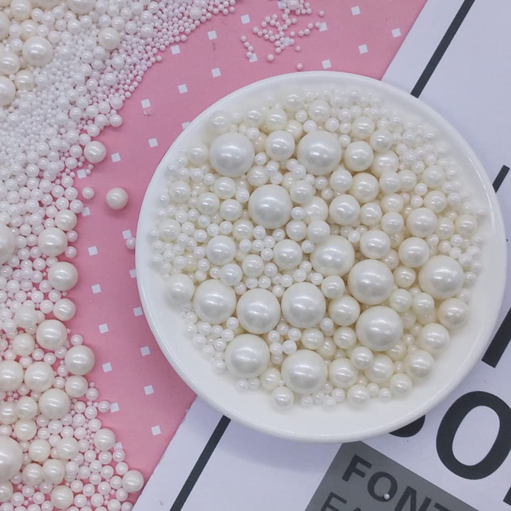Homankit sugar pearls on jumbo cupcakes for elegant decoration
