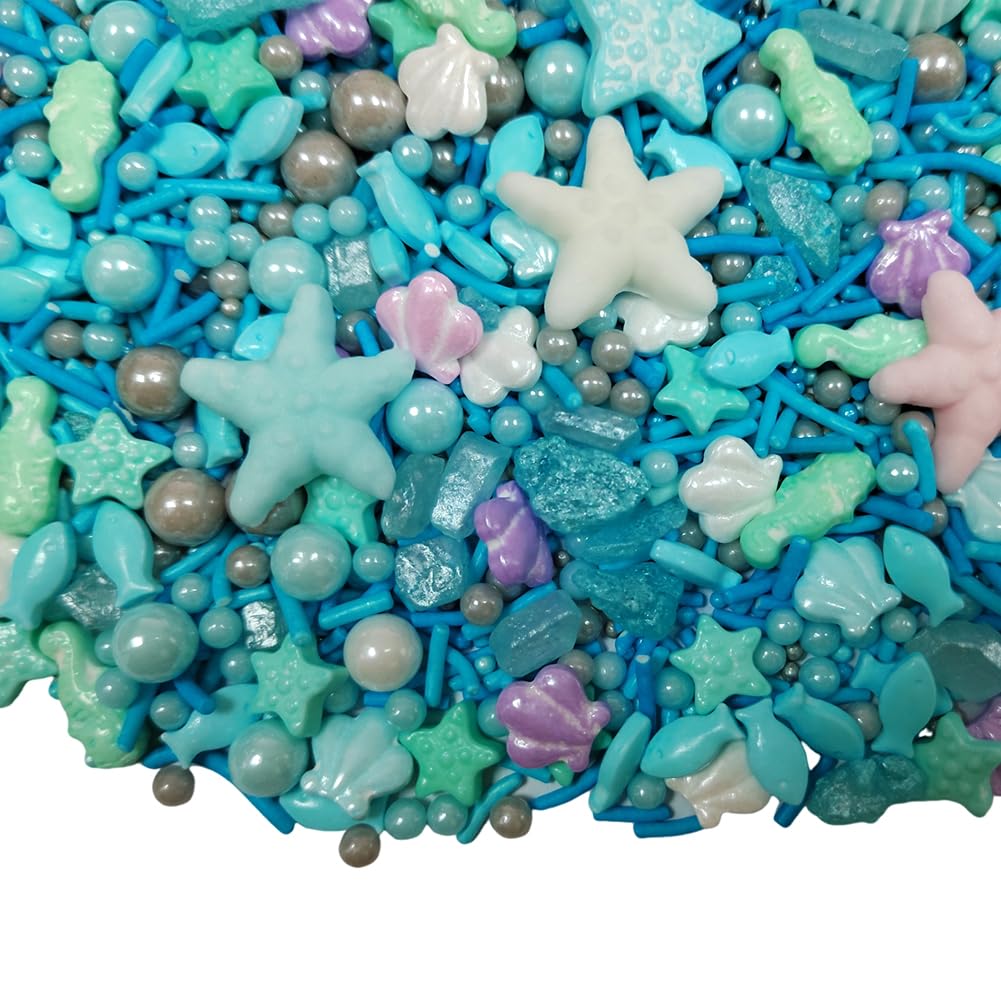 Homankit Ocean Sprinkles bottle seals freshness for easy storage.