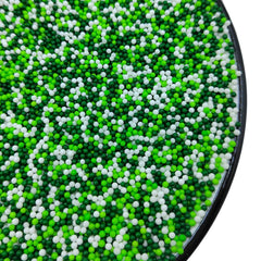 Homankit St Patrick's Day sprinkles bottle for vibrant cake decorating.