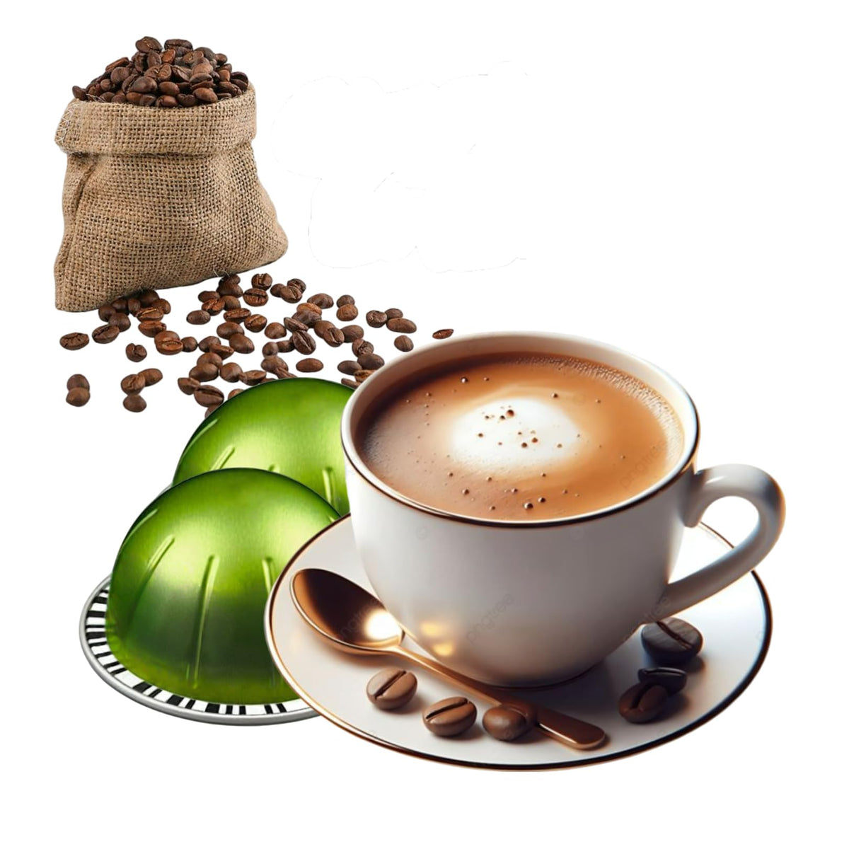Home Cafe Premium Coffee Capsule Pods Pack in Mexico preserves aroma for rich, barista-like espresso at home