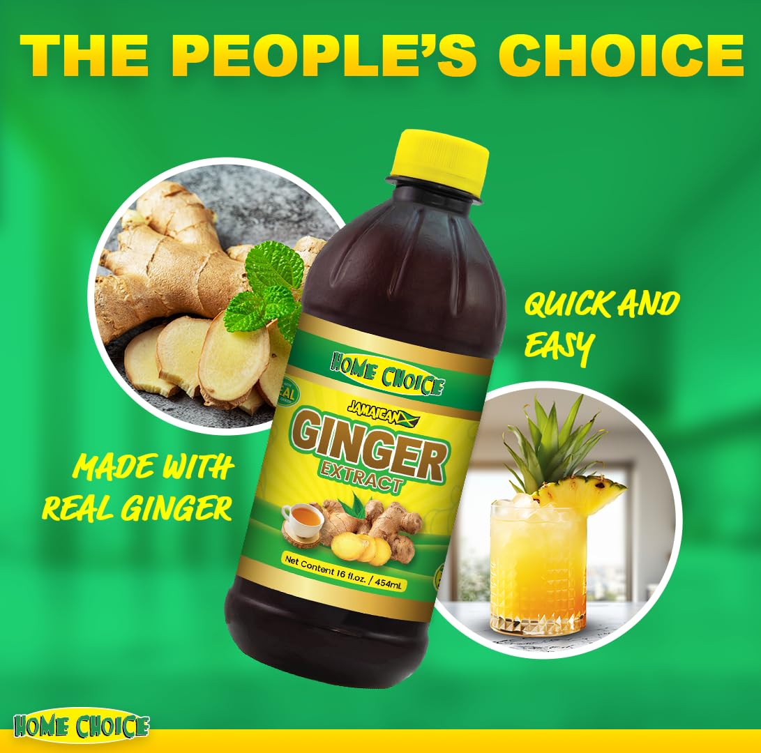 Home Choice Ginger Extract measuring spoon view for precise spoonfuls in recipes