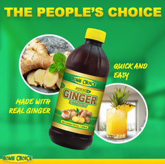 Home Choice Ginger Extract measuring spoon view for precise spoonfuls in recipes
