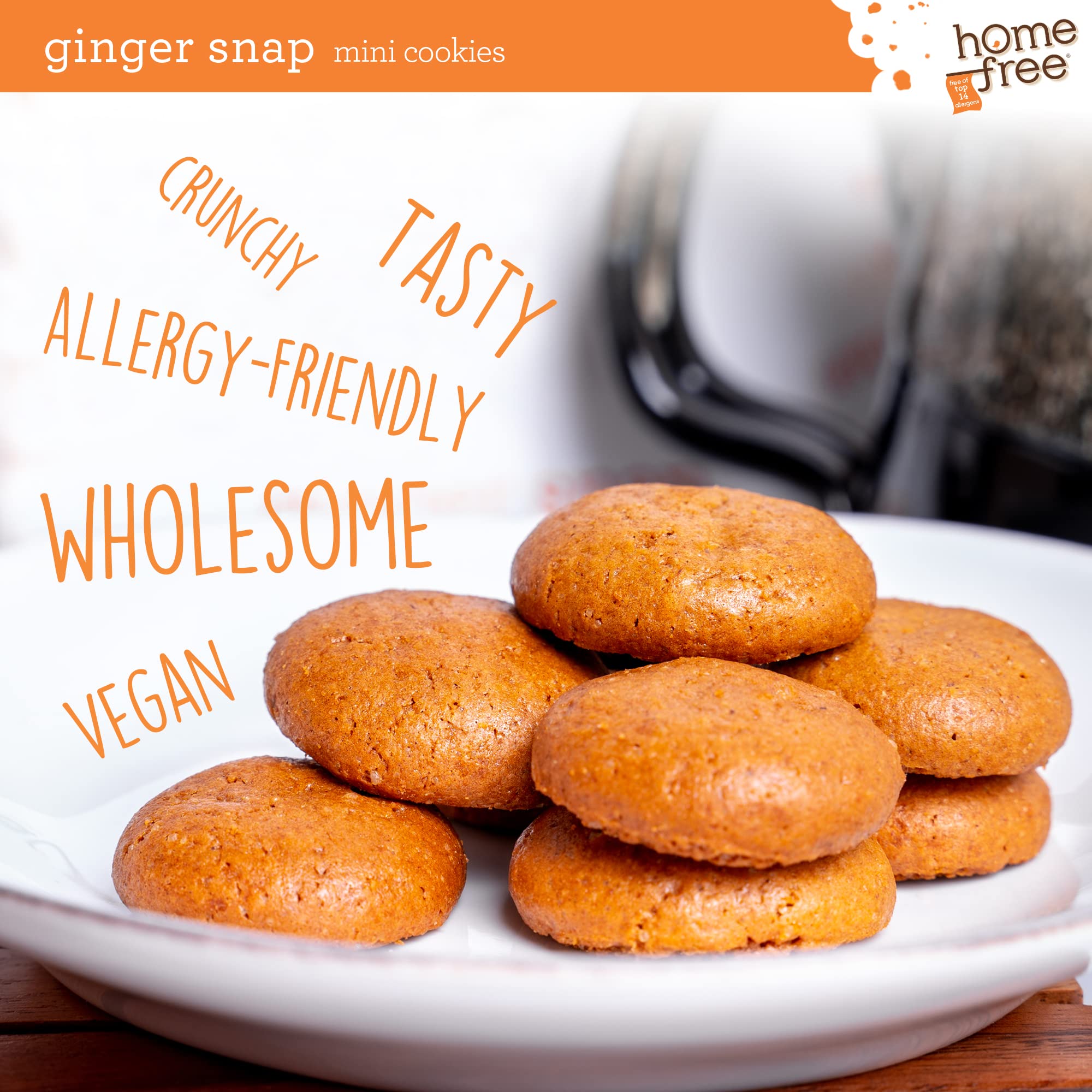 Nut-free facility badge on packaging conveying allergy-friendly production.
