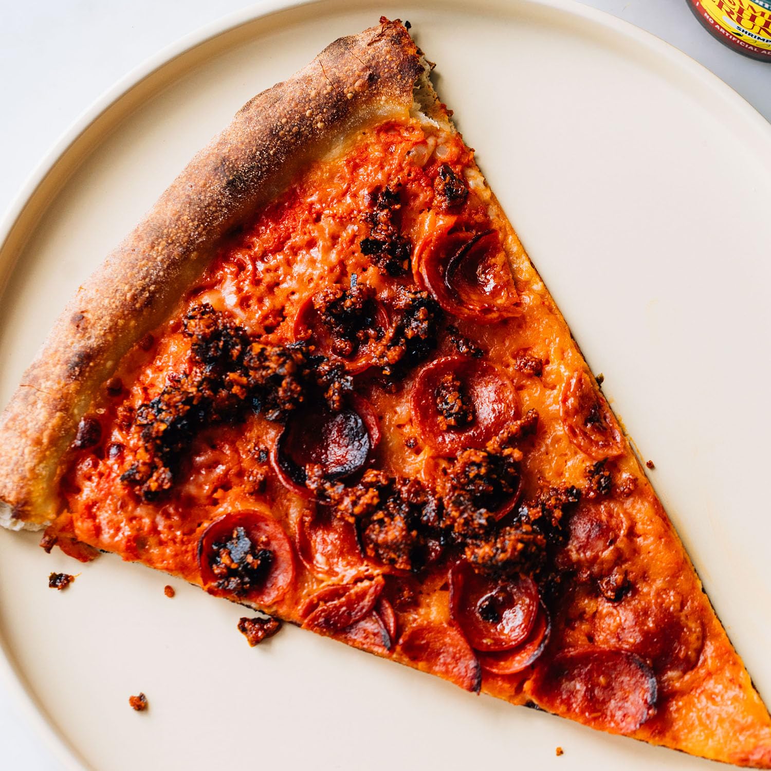 Homiah Sambal Chili Crunch drizzle over eggs shows easy breakfast upgrade