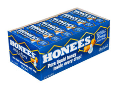 Honees Milk & Honey lozenges outside bar with smooth coating