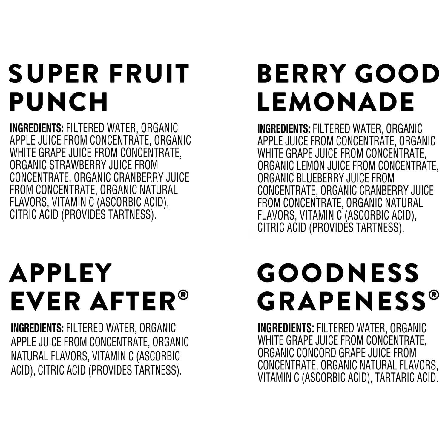 Honest Kid Berry Lemonade juice box 6oz—refreshing twist with organic ingredients during outdoor activities.