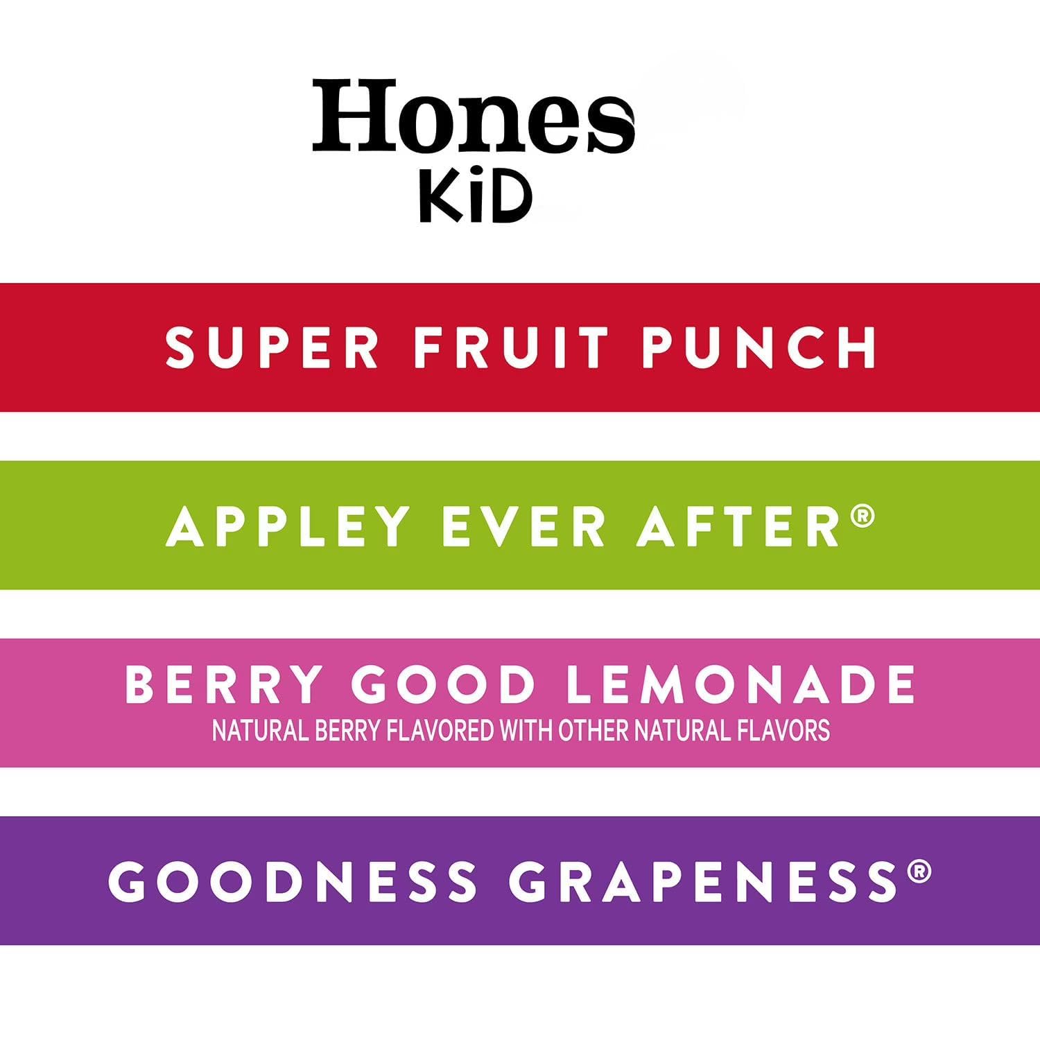 Honest Kid Variety Pack box 40 count—bulk convenience for parties, classrooms, and busy mornings.
