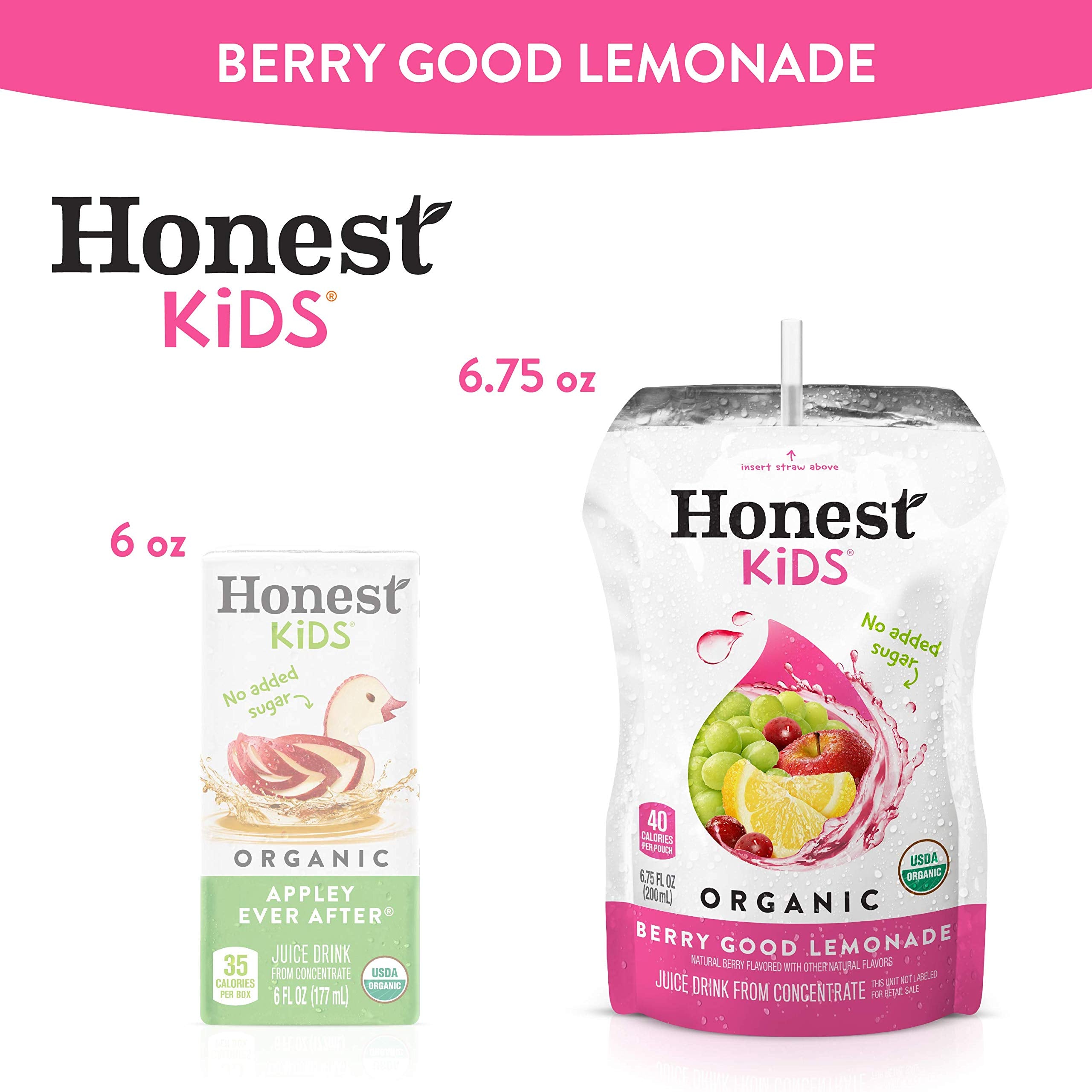 Honest Kids 32-pack box display showing convenient multipack.