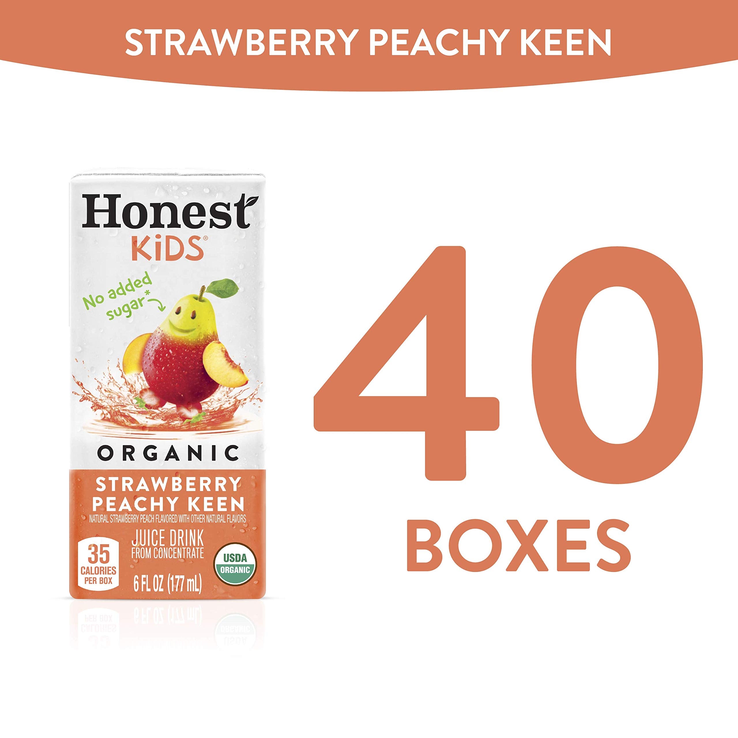 Honest Kids juice box on the go offers convenient hydration and Vitamin C.