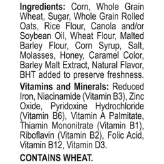 Milk and Honey Bunches of Oats Vanilla cereal ready for a comforting breakfast.