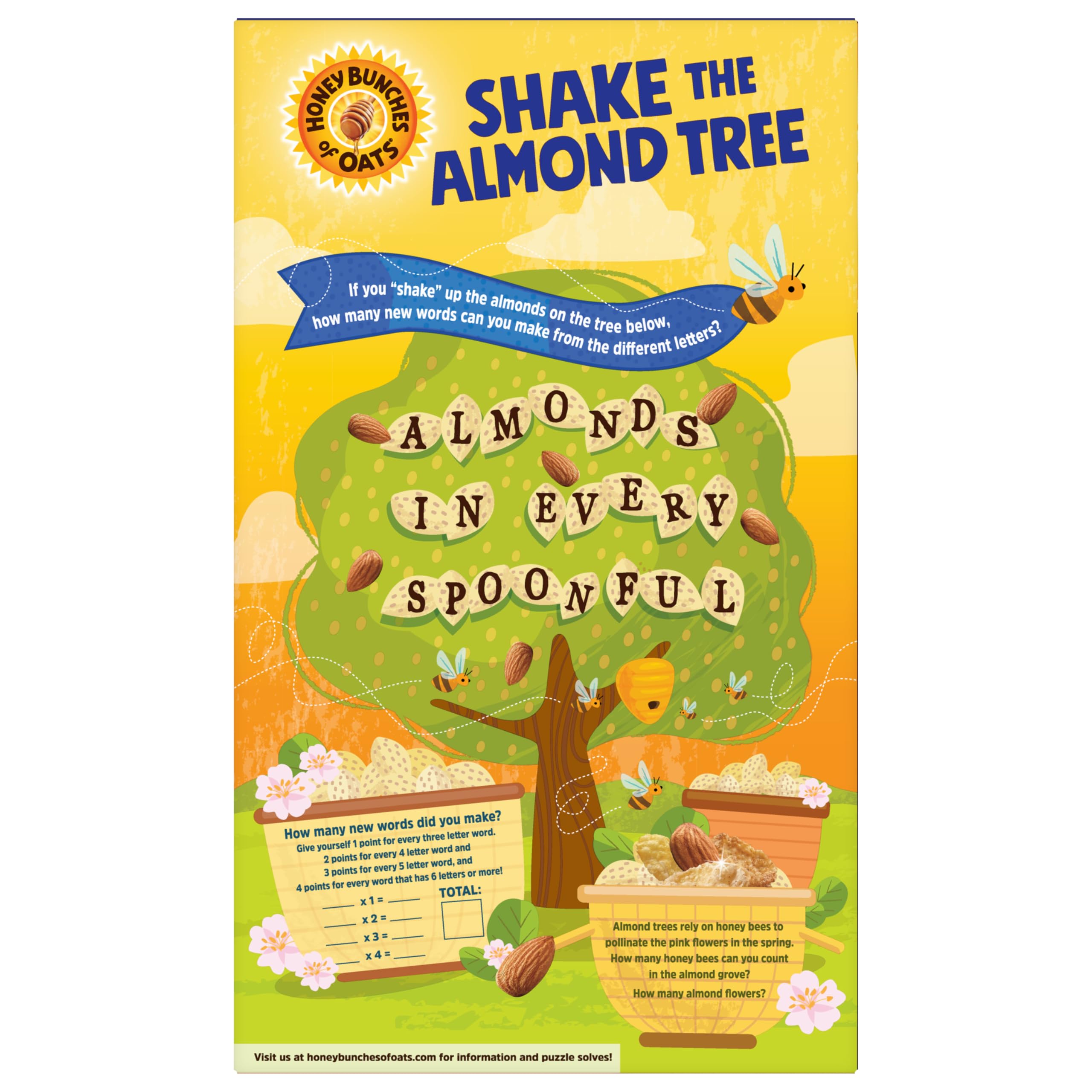 Honey Bunches of Oats with Almonds kitchen-dining scene captures daily breakfast routine