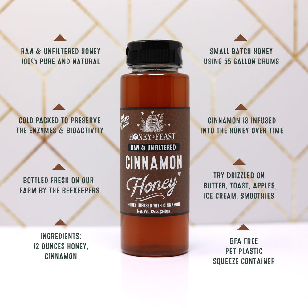 Honey Feast Cinnamon Honey on toast for gourmet ideas