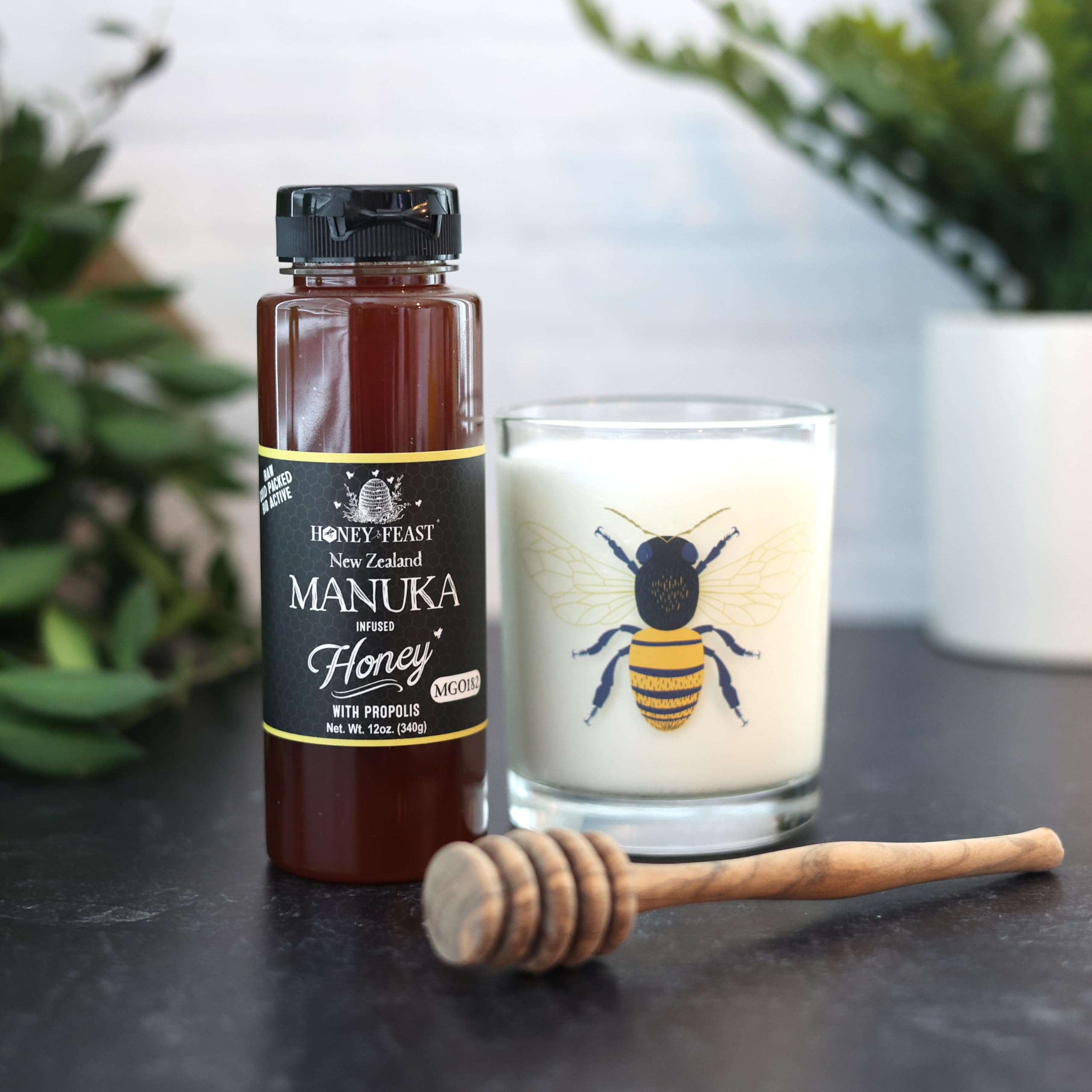 Honey Feast Tea-pairing Manuka honey elevates a comforting warm beverage