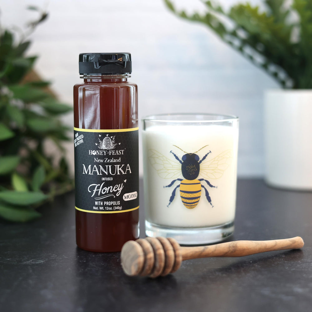 Honey Feast Tea-pairing Manuka honey elevates a comforting warm beverage