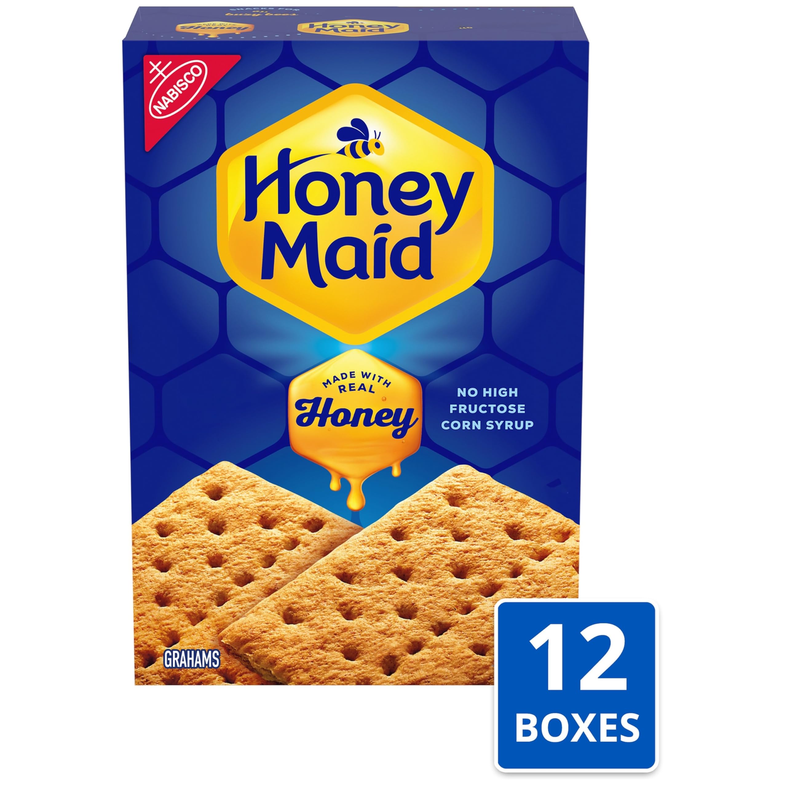 Honey Maid Graham Crackers in a lunchbox, a quick snack.