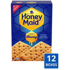 Honey Maid Graham Crackers in a lunchbox, a quick snack.