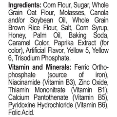Honey Ohs! Os provide crisp texture, ideal for snacks