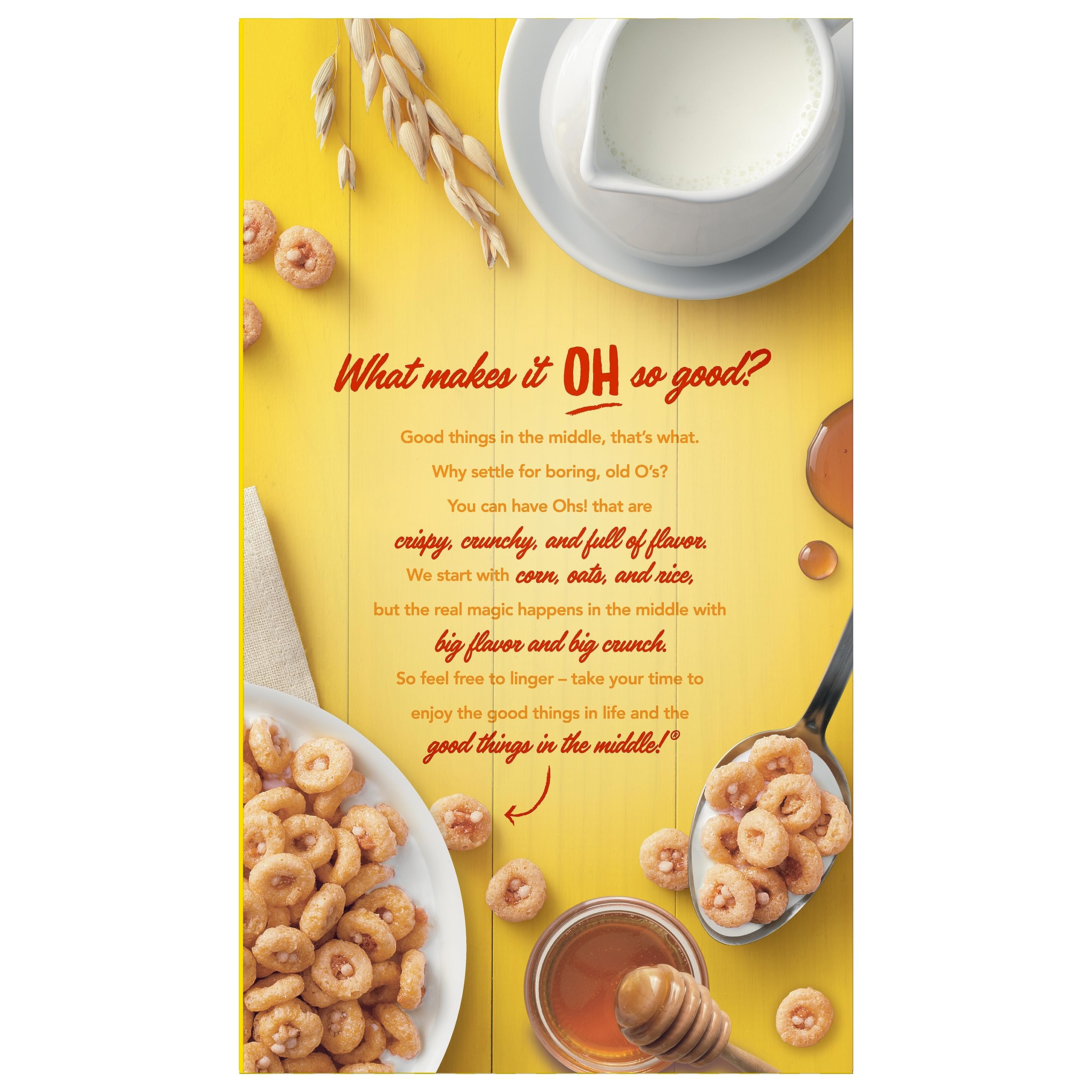 Honey Ohs! cereal used as snack bar base for treats