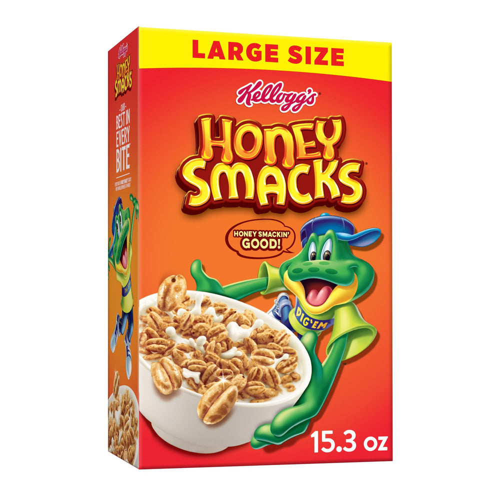 Honey Smacks bowl of cereal for a satisfying morning energy boost.