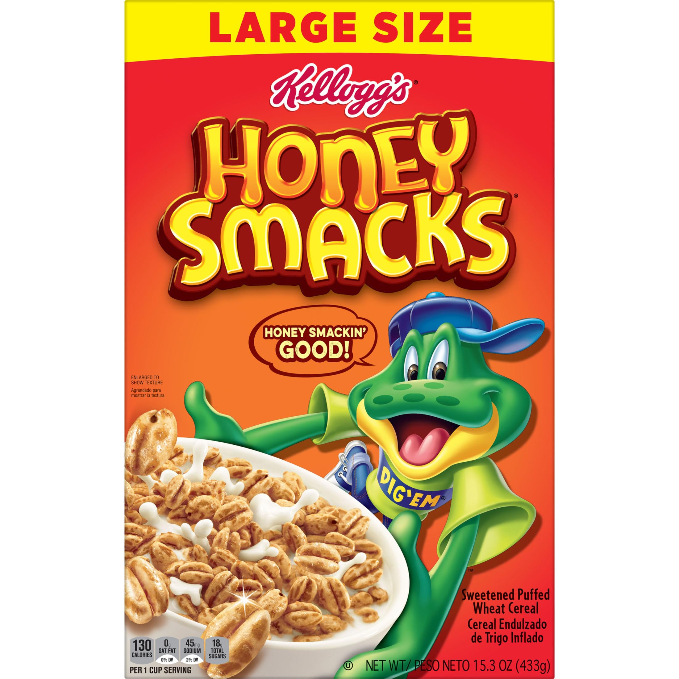 Honey Smacks trail-mix ingredient adds sweet crunch.