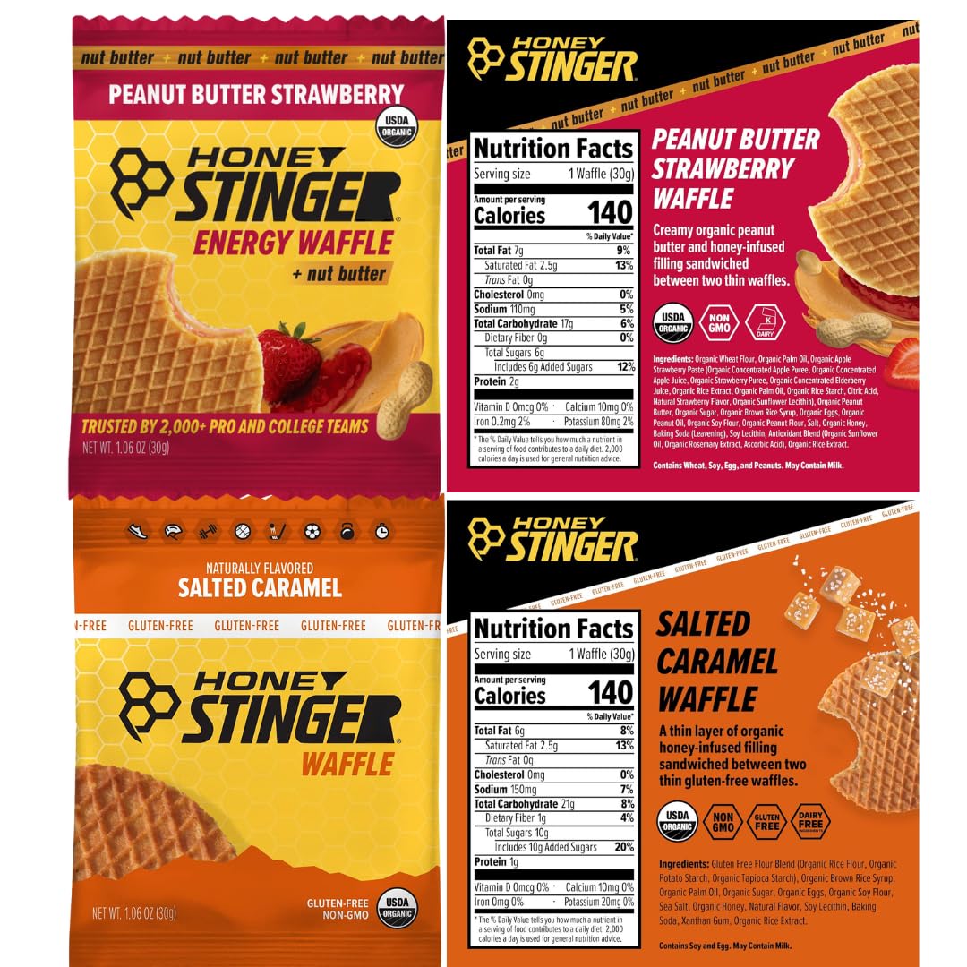 Honey Stinger Cinnamon waffle pack adds warm spice and quick fuel.