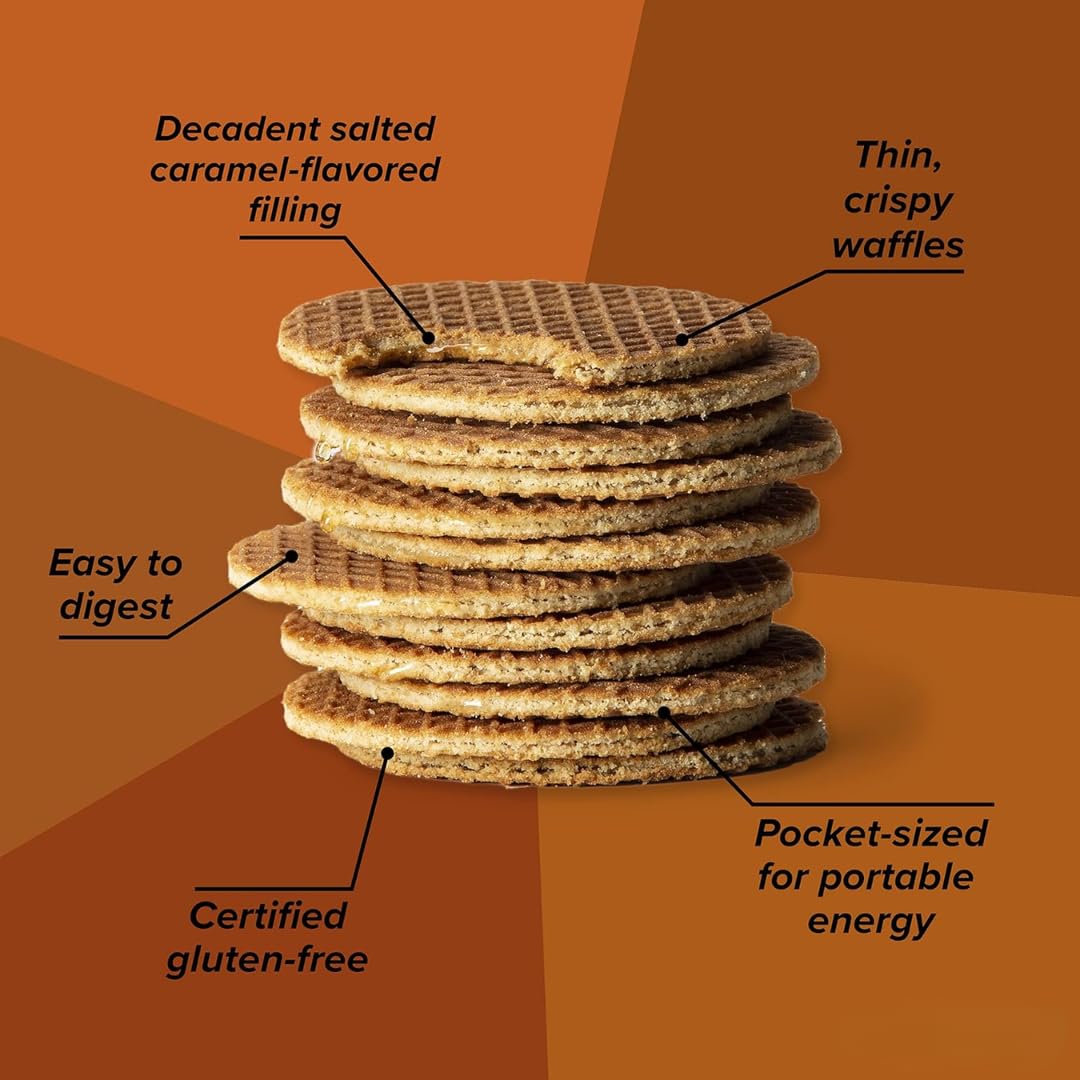 Athlete enjoying Honey Stinger Organic Honey Waffle during a workout