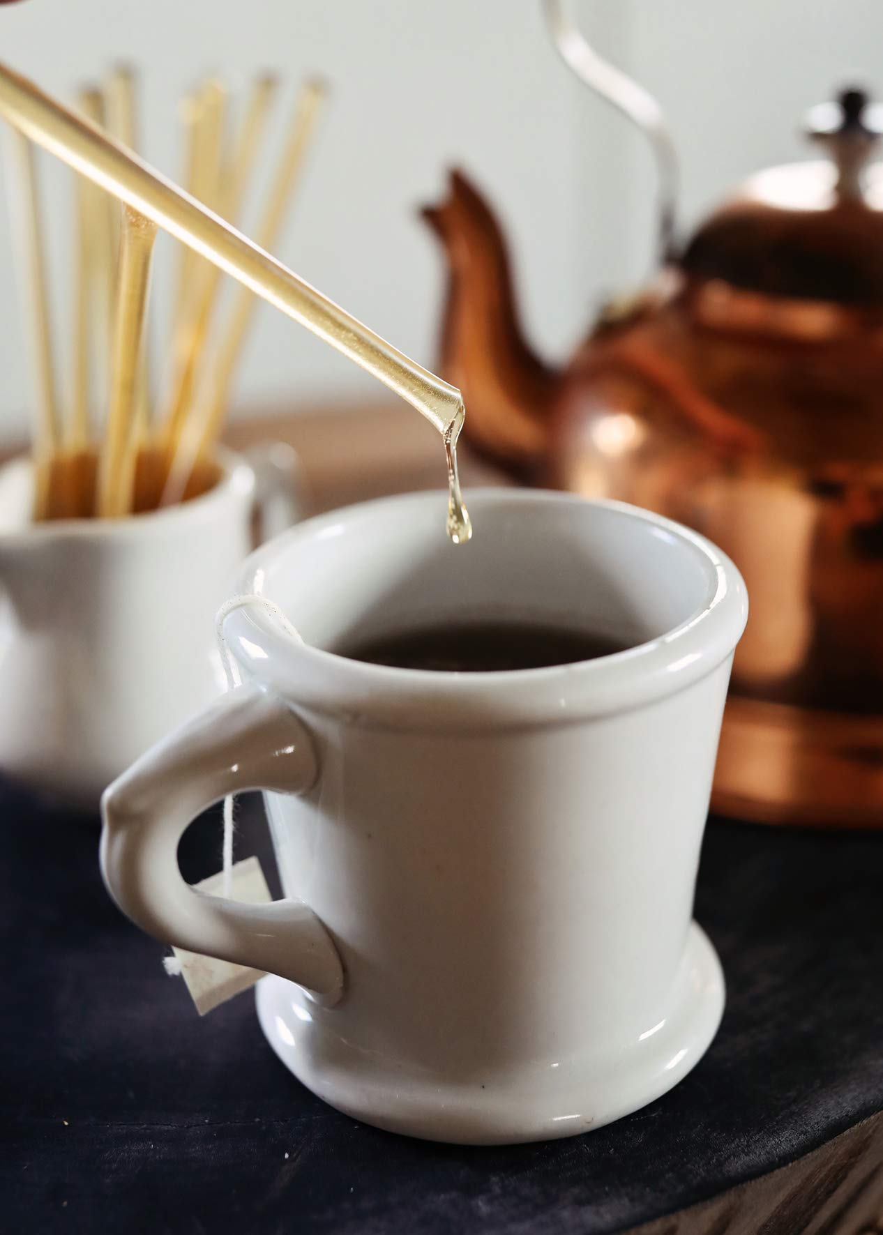 Honey Acres USA-sourced honey sticks, gluten-free and preservative-free snack.
