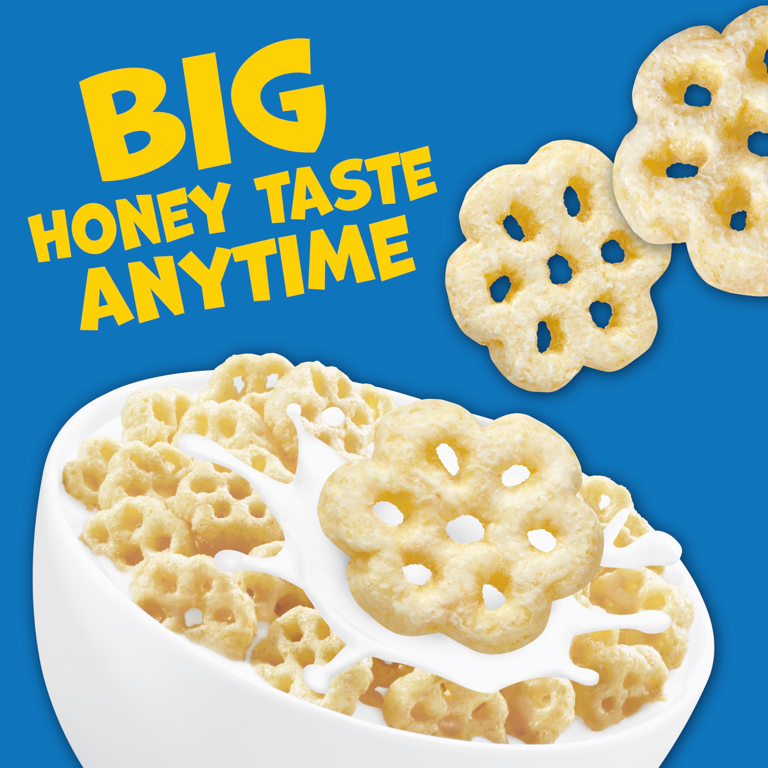 Box of Post Honeycomb cereal on kitchen pantry