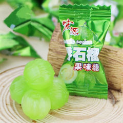 Assorted Hongyuan guava candies in individual wrappers for convenient snacking.