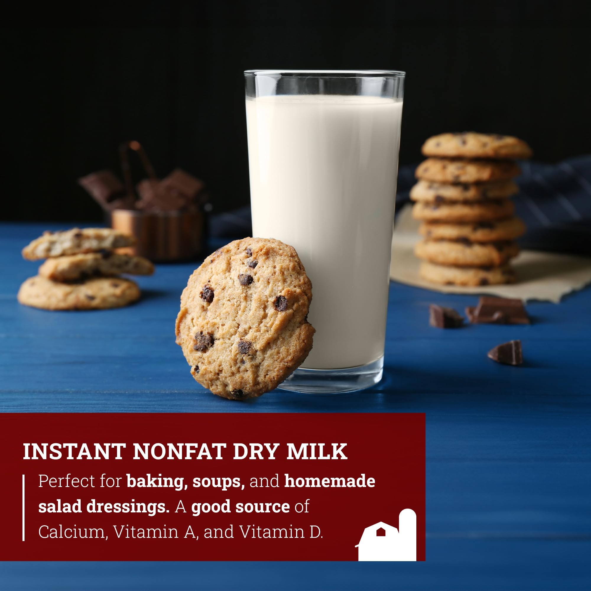 Baking with Hoosier Hill Farm milk powder to enrich batters and doughs.