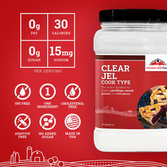 Hoosier Hill Farm Clear Jel Thickener perfect for gravies and sauces