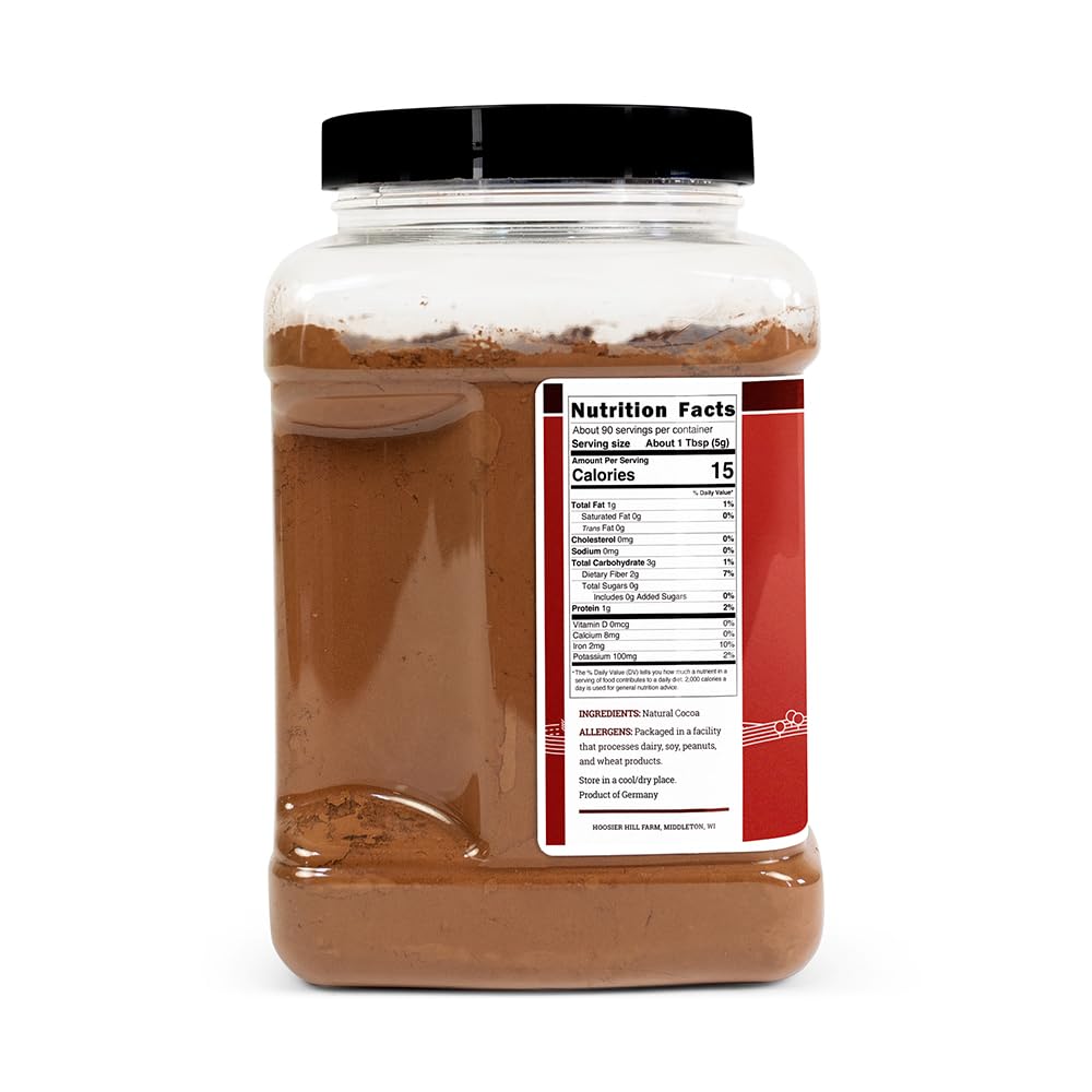 Hoosier Hill Farm cocoa powder enhances brownie batter with deep chocolate notes