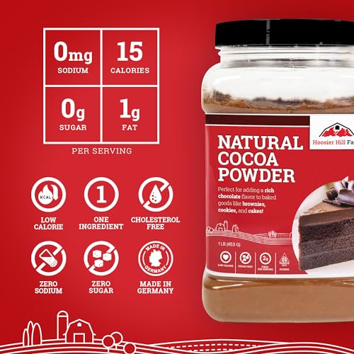 Hoosier Hill Farm natural cocoa powder adds depth to chocolate cake batter